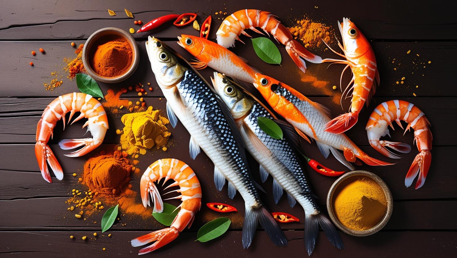 Fresh Fish & Spices